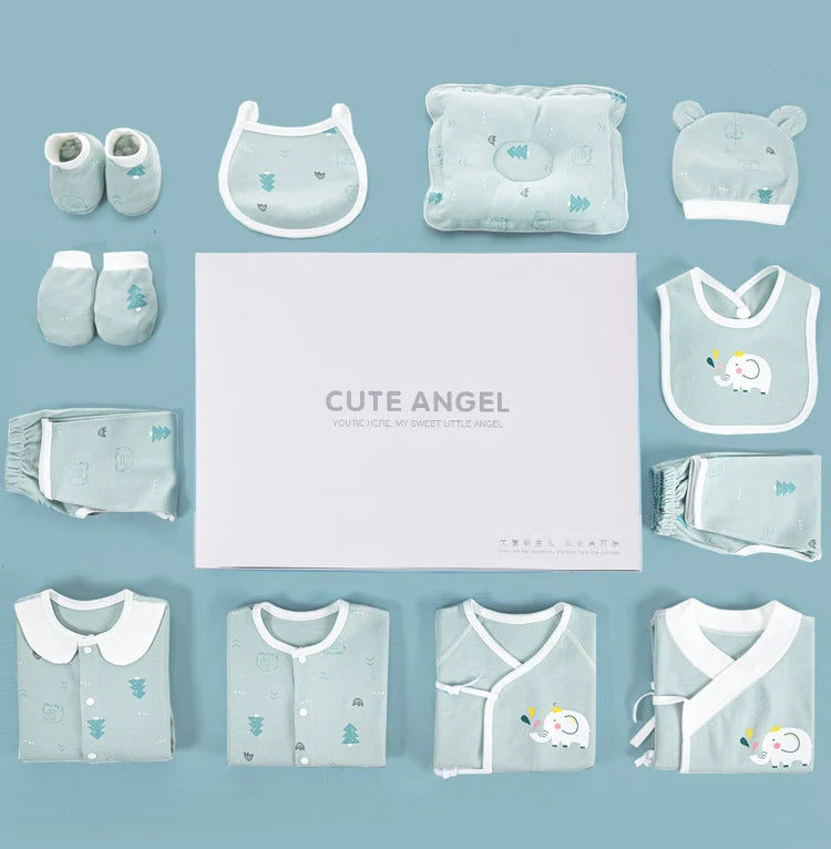 Buy Little Star 23 Piece Newborn Baby Gift Box – Delightful Baby Shower Collection at Myneemoe Online In India