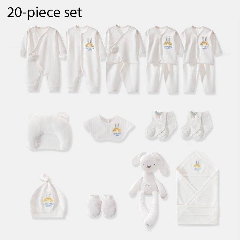 Buy Hey Baby Delight 20 Piece Newborn Gift Box – Perfect for Celebrating New Beginnings at Myneemoe Online In India