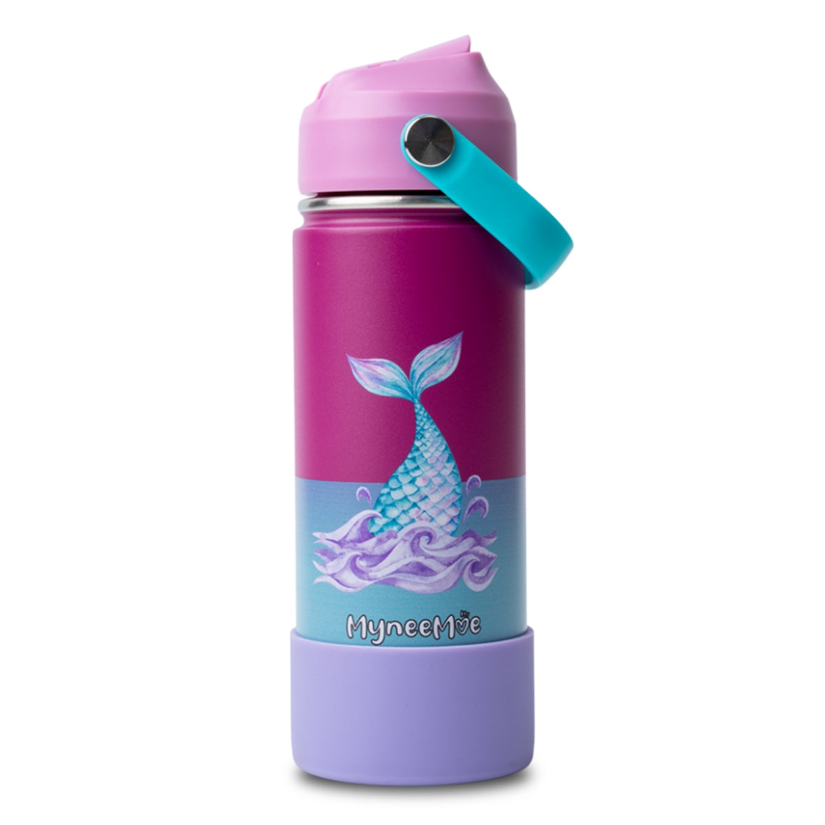 Buy MyneeMoe MyneeMoe Zippy 550ml Steel Water Bottle for Kids – Perfect for School & Travel Mermaid - Water Bottle at MyneeMoe Online In India