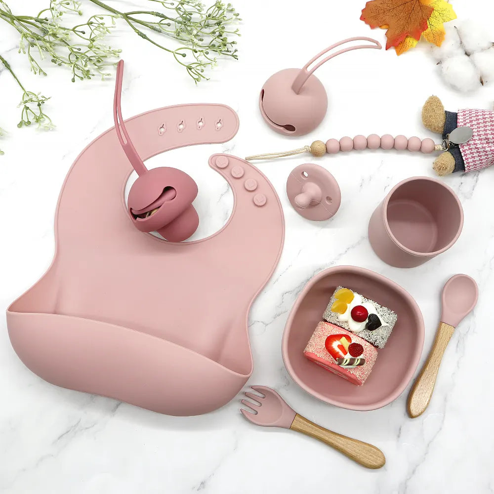 Buy MyneeMoe Ultimate Baby Suction Feeding Set with Pacifier – Spill-Proof & Safe - Baby Feeding Set at MyneeMoe Online In India