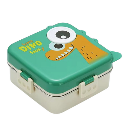 Buy Carnival Delights Bento Lunch Box Green Dino at Myneemoe Online In India