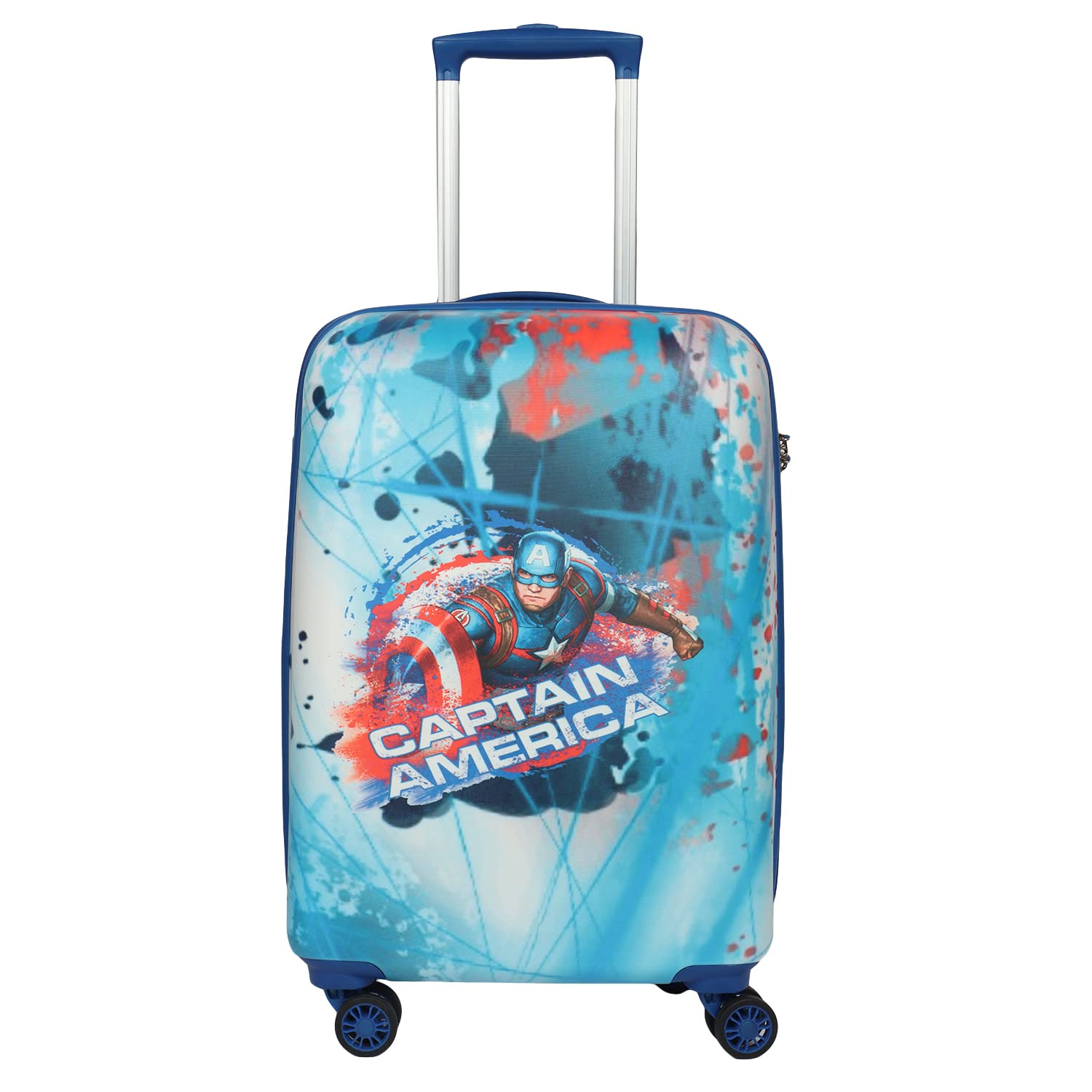 Buy Captain America Kids Travel Trolley Bag by Marvel – Stylish & Functional Rolling Suitcase at MyneeMoe Online In India