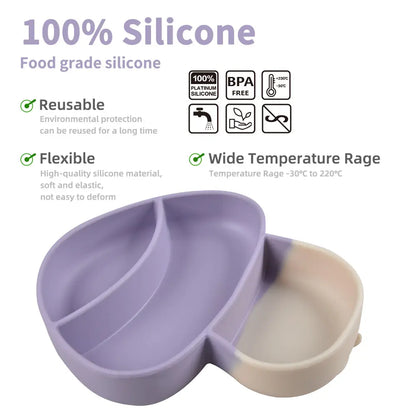 Buy Mushroom Suction Feeding Set – Easy Clean Silicone for Baby-Led Weaning at Myneemoe Online In India