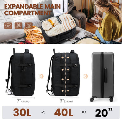 Buy MyneeMoe Lovevook Expandable Cabin Travel Backpack for Weekend & Business Trips - Travel & Tote Bags at MyneeMoe Online In India