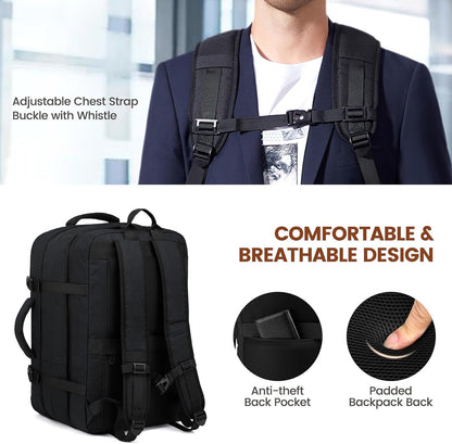 Buy MyneeMoe Lovevook Expandable Cabin Travel Backpack for Weekend & Business Trips - Travel & Tote Bags at MyneeMoe Online In India