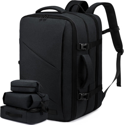 Buy MyneeMoe Lovevook Expandable Cabin Travel Backpack for Weekend & Business Trips Black - Travel & Tote Bags at MyneeMoe Online In India