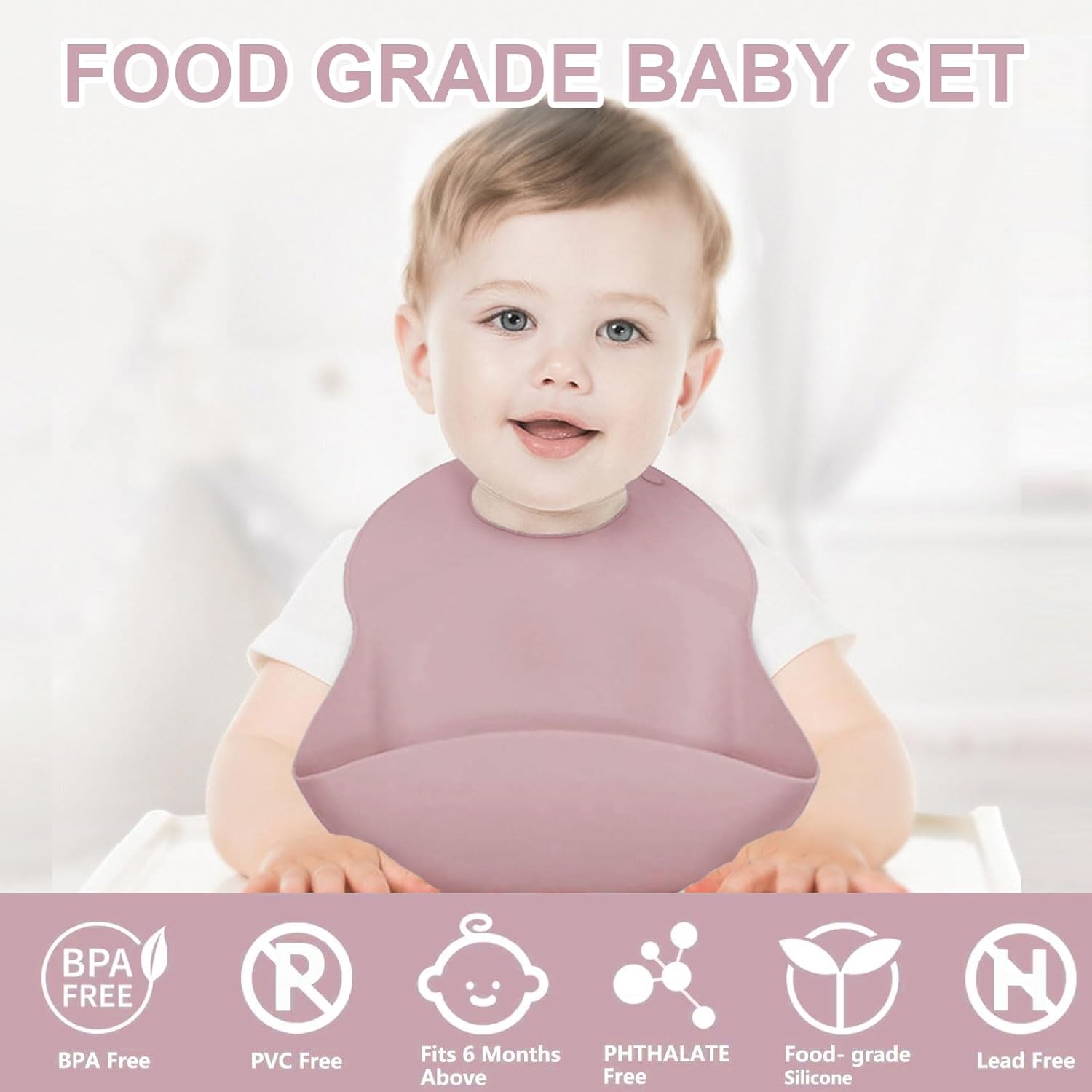 Buy MyneeMoe Ultimate Baby Suction Feeding Set with Pacifier – Spill-Proof & Safe - Baby Feeding Set at MyneeMoe Online In India