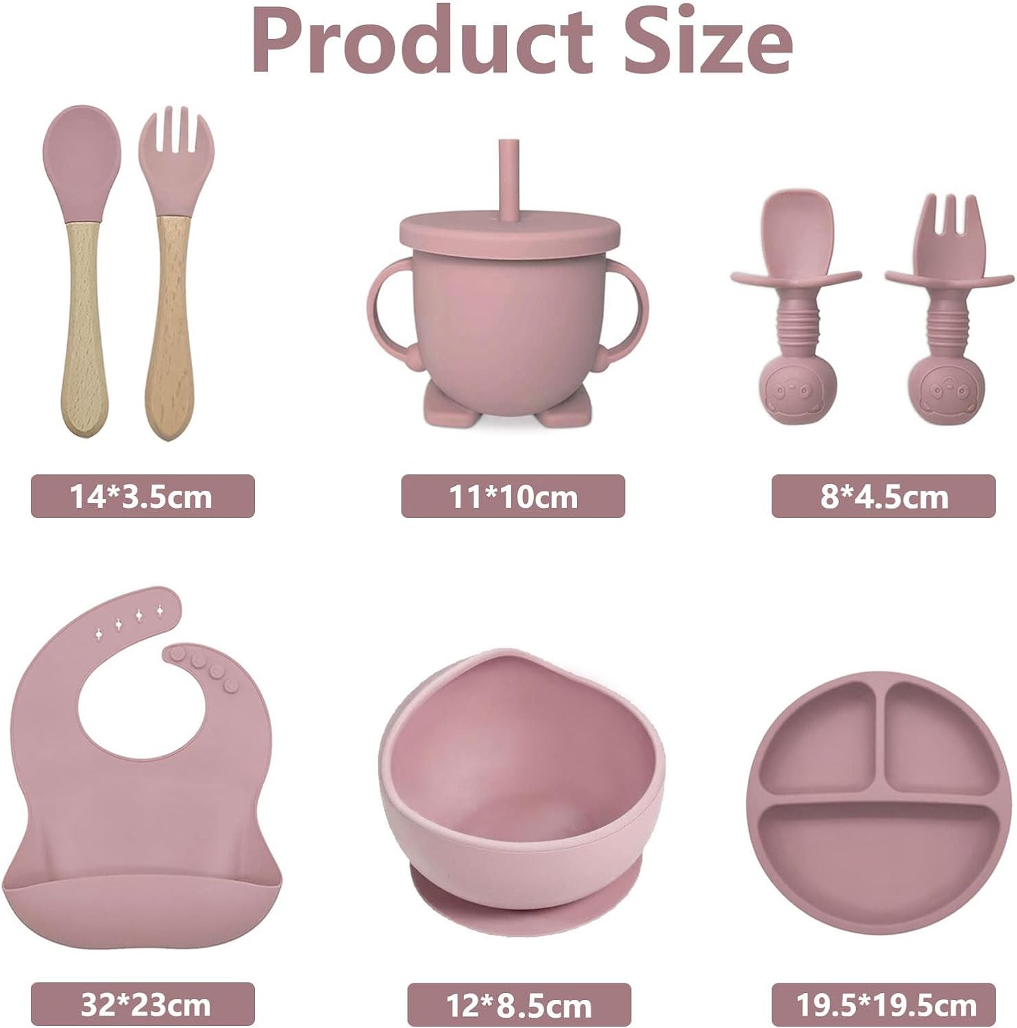 Buy Circular Silicone Suction Feeding Set – BPA-Free & Easy Clean for Weaning at Myneemoe Online In India