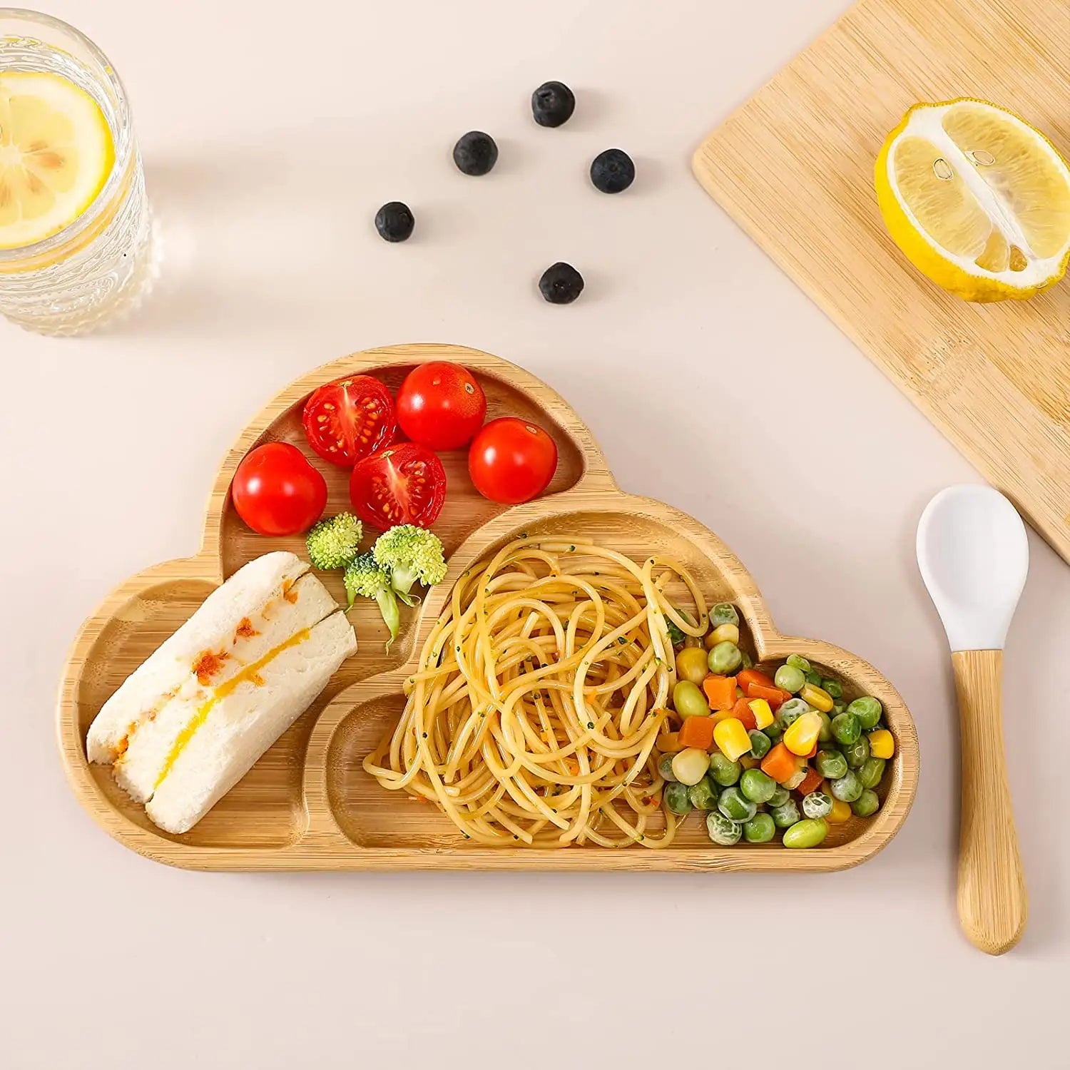Buy MyneeMoe Cloudball Eco-Friendly Baby Dining Set – Sustainable Essentials for Mealtime - Baby Feeding Set at MyneeMoe Online In India