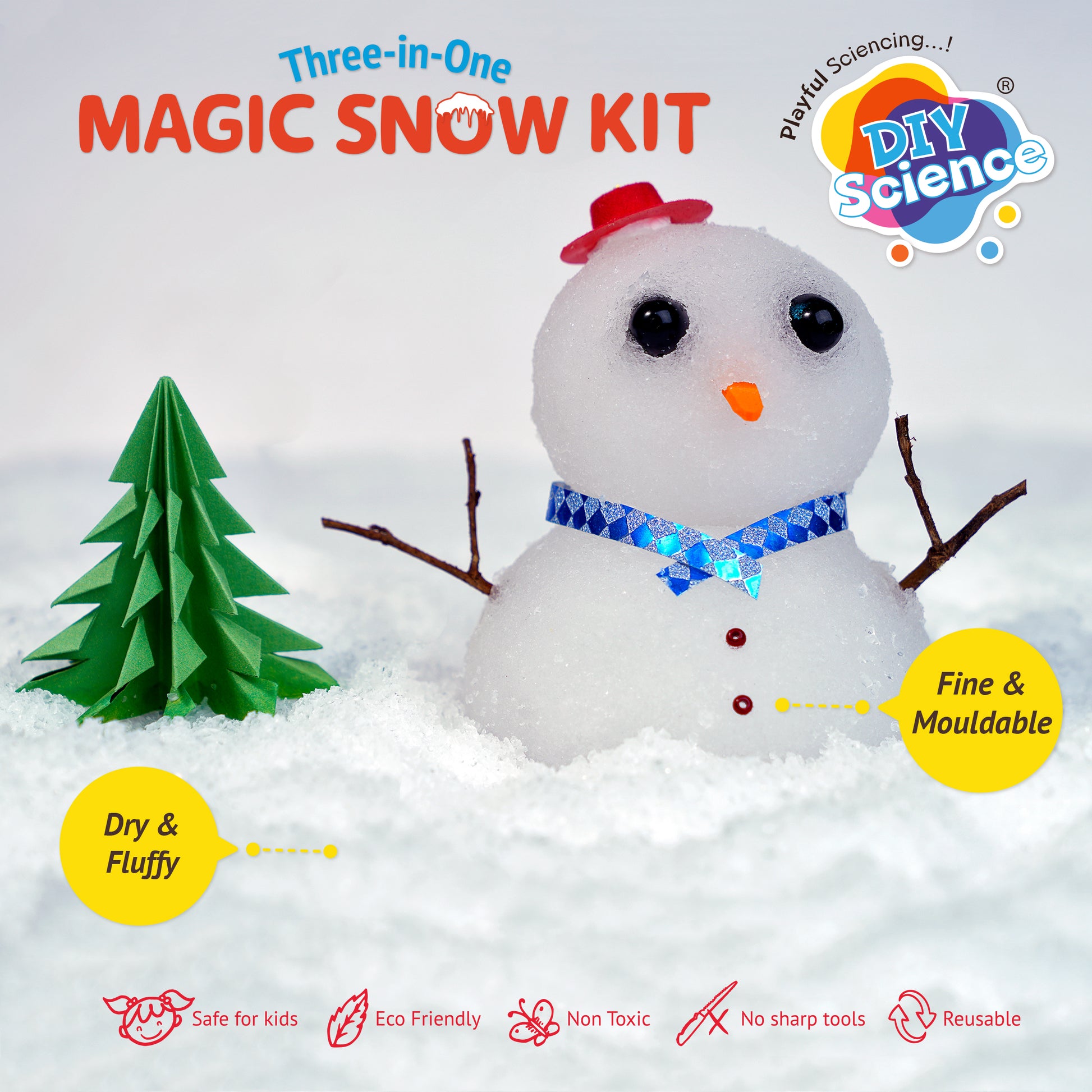 Buy Diy Science Three in One Magic Snow Kit (Grow Instantly to 2500%) at Myneemoe Online In India