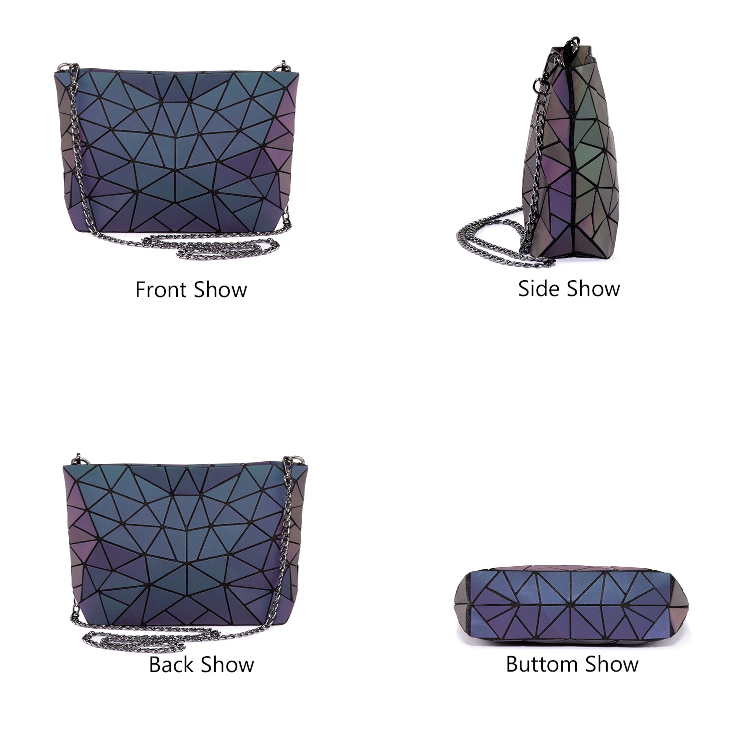 Buy MyneeMoe Lovevook Women's 3-Piece Handbag Set - Chic Geometric Design with Backpack and Wallet - Travel & Tote Bags at MyneeMoe Online In India