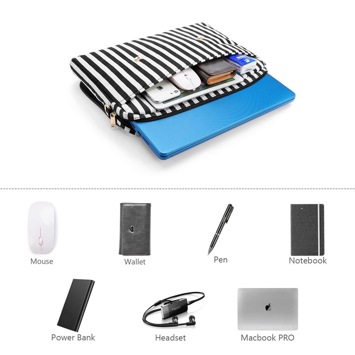 Buy MyneeMoe Lovevook Women's Laptop Bag Black - Elegant Design with Multiple Compartments - Laptop Bag at MyneeMoe Online In India