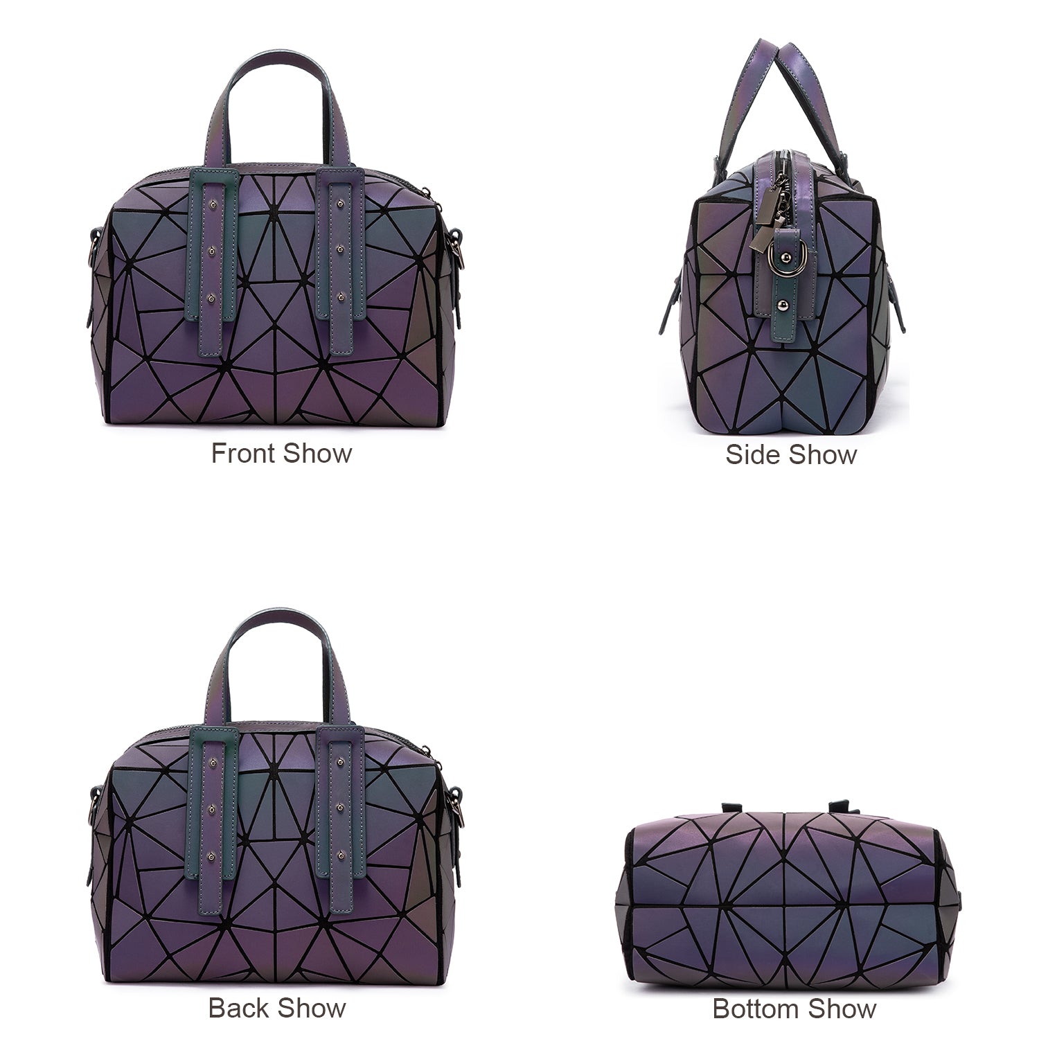 Buy Lovevook Women's Stylish Geometric Handbag - Unique Luminous Accessory at MyneeMoe Online In India