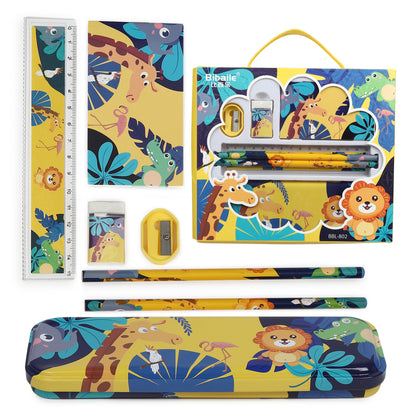 Buy Cute Little "JUNGLE" Theme Stationery Set (Pack Of 1) at MyneeMoe Online In India