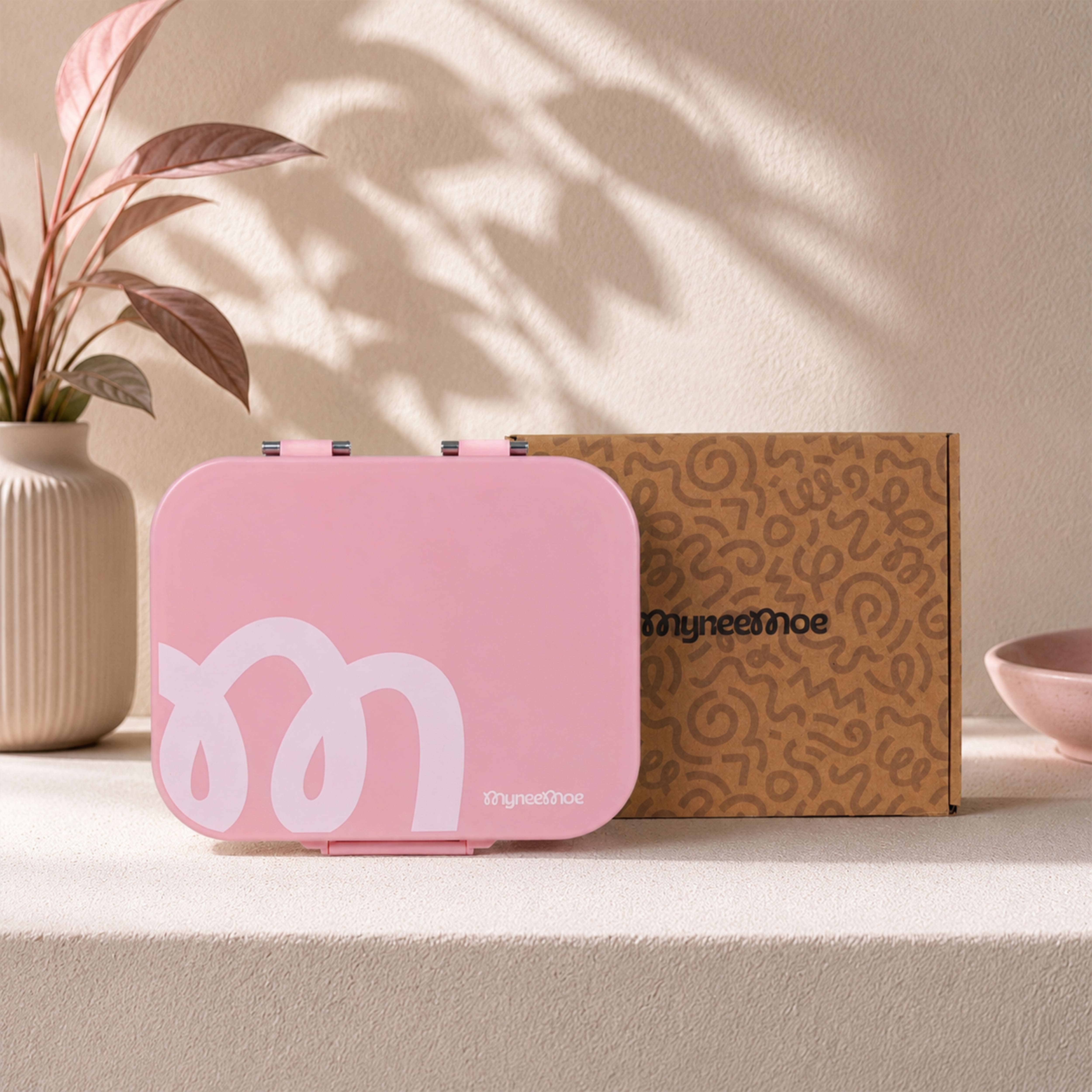 Buy MyneeMoe Cubix Stainless Steel Bento Lunch Box - Signature - at MyneeMoe Online In India