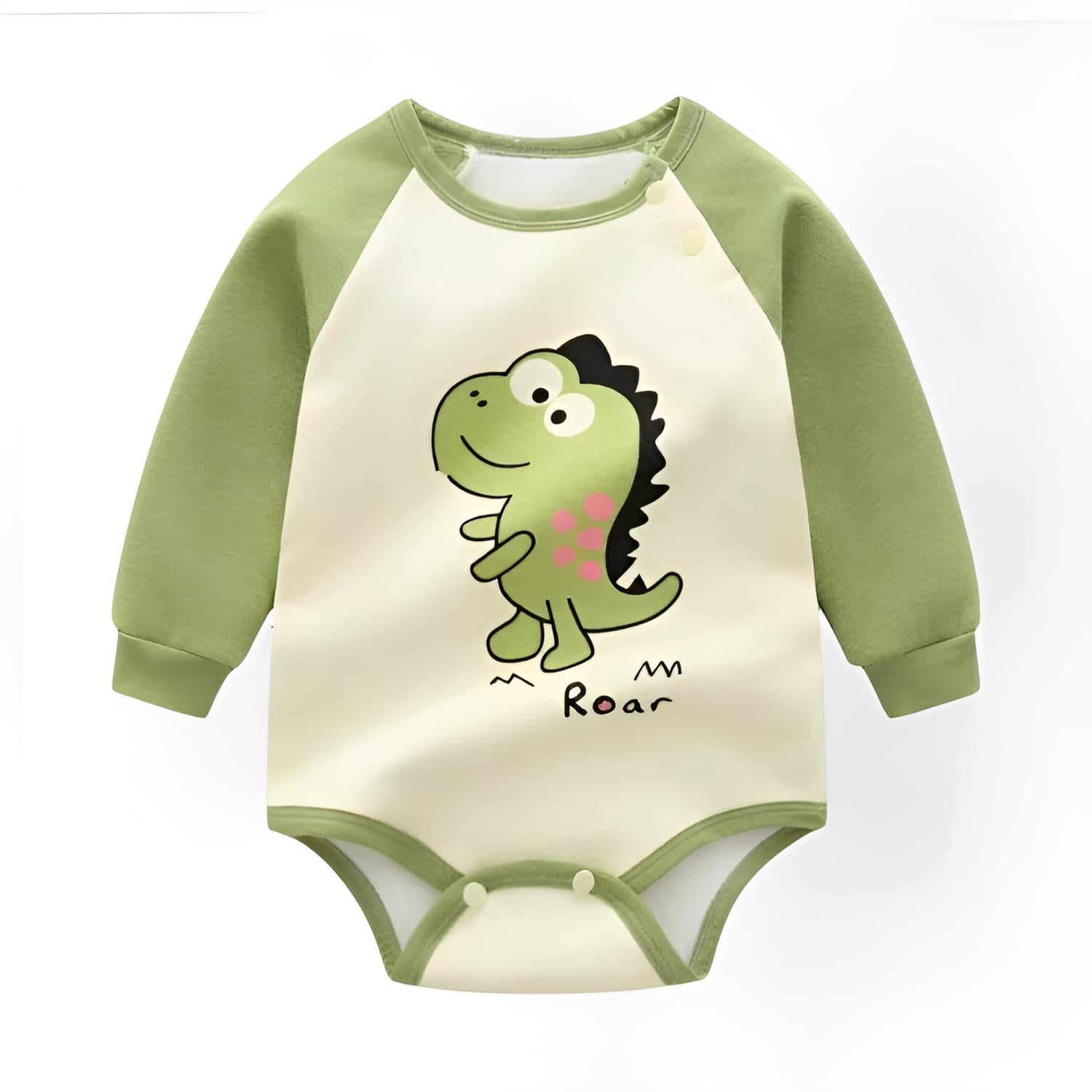 Buy MyneeMoe Happy Dino 10-Piece Baby Clothing Set – Playful Dinosaur Theme for 6-12 Months - Baby Clothing Set at MyneeMoe Online In India