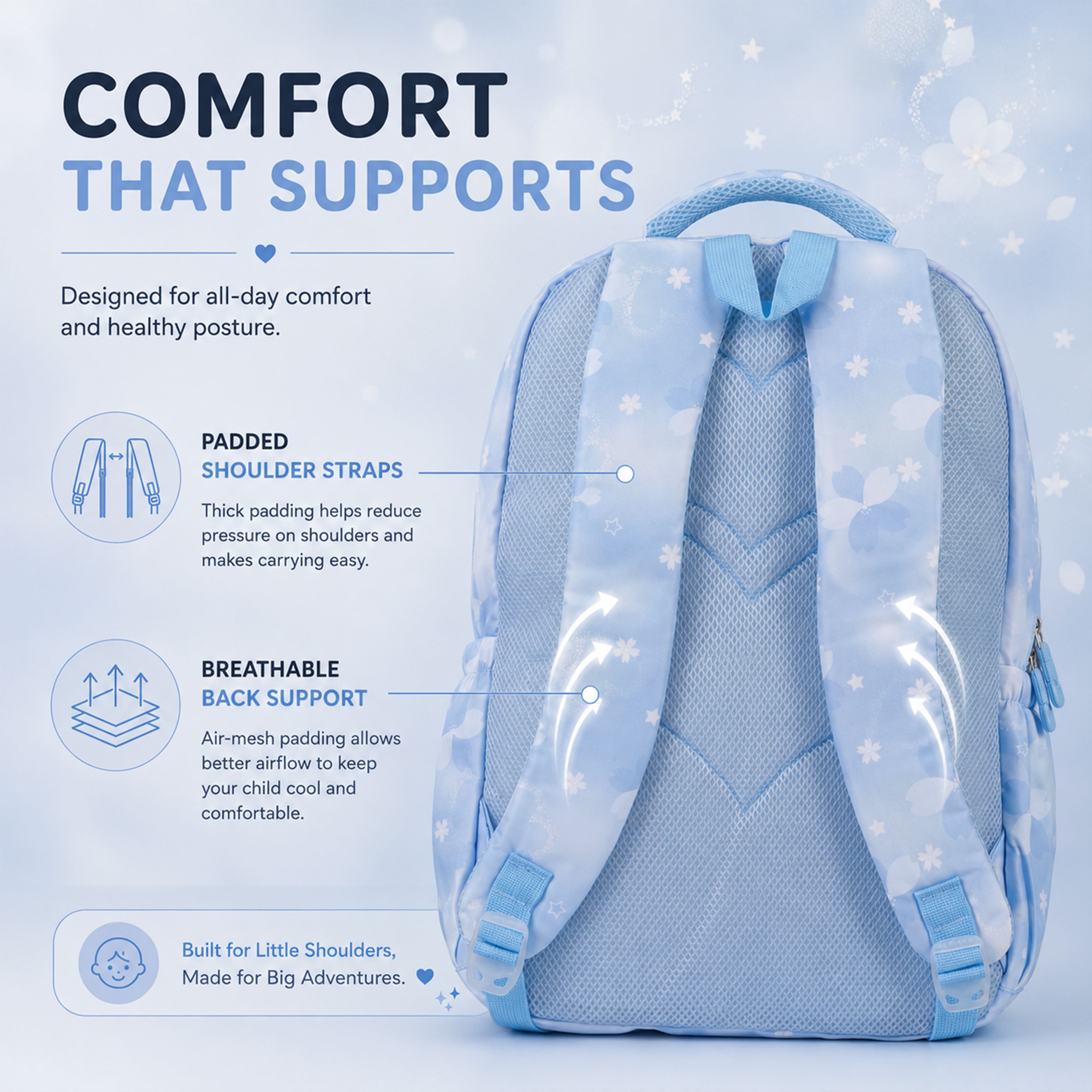 Buy MyneeMoe Book Bounder Elite Girls Backpack – Durable, Stylish & Spacious School Bag (Age 7-11Y) - School Bag at MyneeMoe Online In India