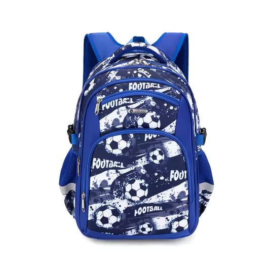 Buy Champ’s Choice Football Print School Bag - Waterproof, Large Capacity Backpack at MyneeMoe Online In India