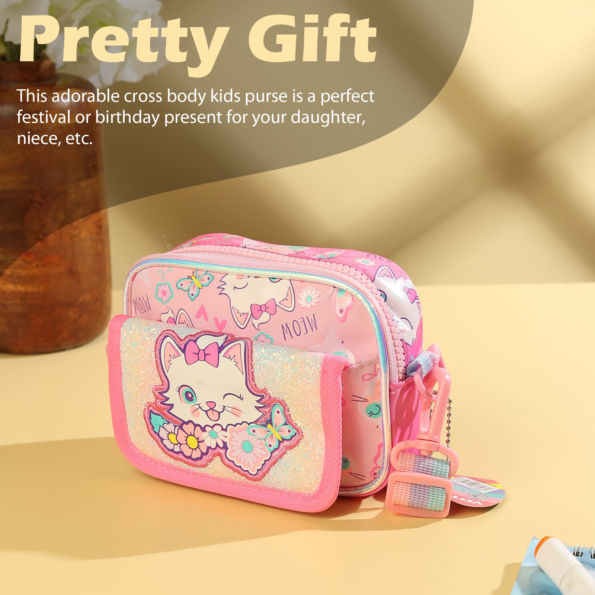 Buy MyneeMoe Vest Luxe Kids Sling Bag Stylish & Durable Mini Backpack for Play & Travel - Sling Bag at MyneeMoe Online In India