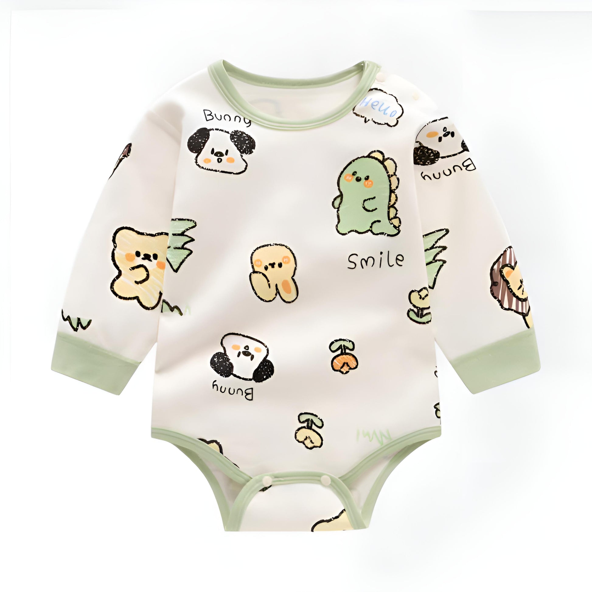 Buy MyneeMoe Happy Dino 10-Piece Baby Clothing Set – Playful Dinosaur Theme for 6-12 Months - Baby Clothing Set at MyneeMoe Online In India