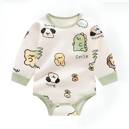 Buy MyneeMoe Happy Dino 10-Piece Baby Clothing Set – Playful Dinosaur Theme for 6-12 Months - Baby Clothing Set at MyneeMoe Online In India