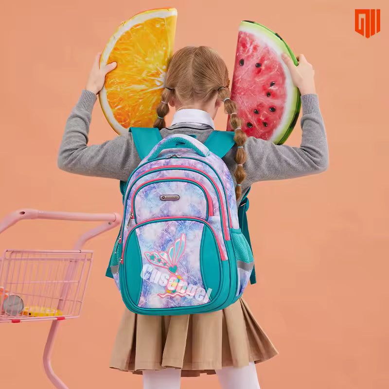 Buy MyneeMoe Magical Mermaid & Unicorn Print School Bag - Waterproof & Spacious Backpack - School Bag at MyneeMoe Online In India