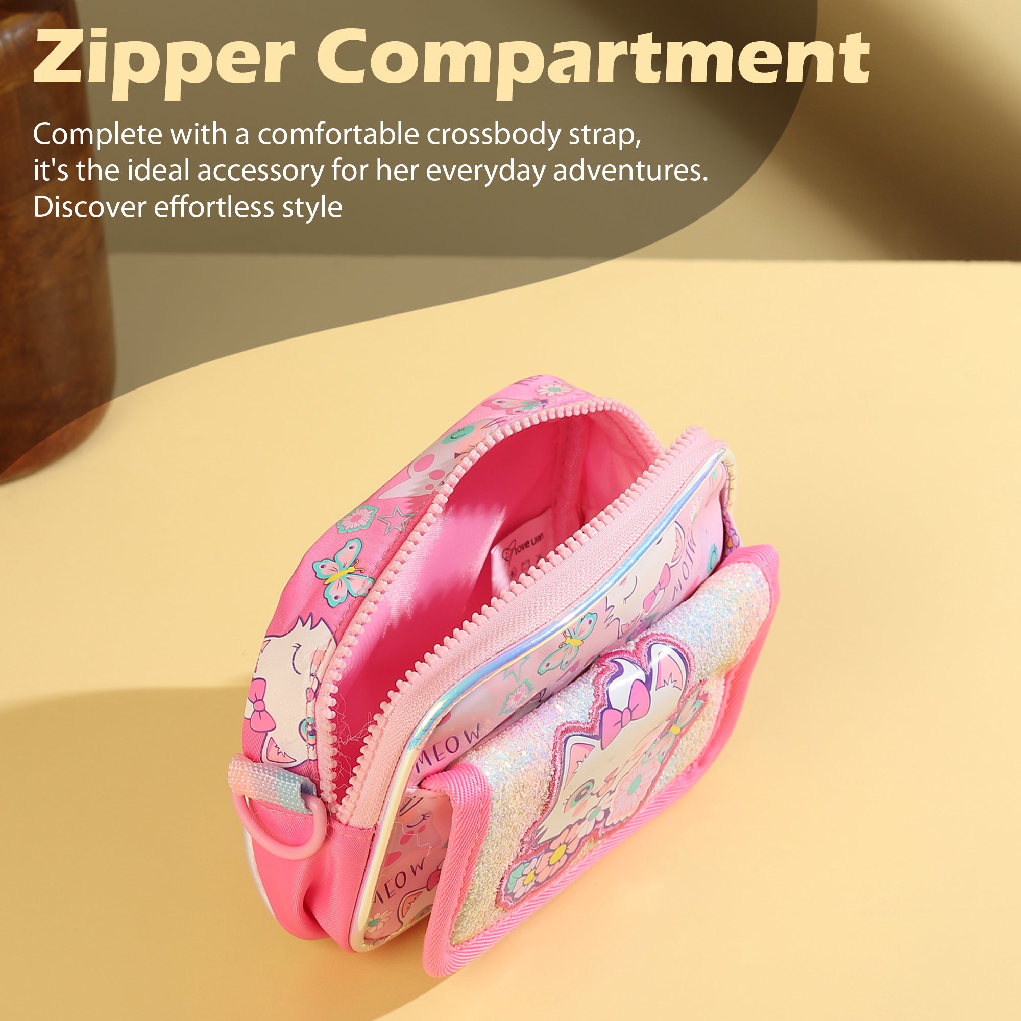 Buy MyneeMoe Vest Luxe Kids Sling Bag Stylish & Durable Mini Backpack for Play & Travel - Sling Bag at MyneeMoe Online In India