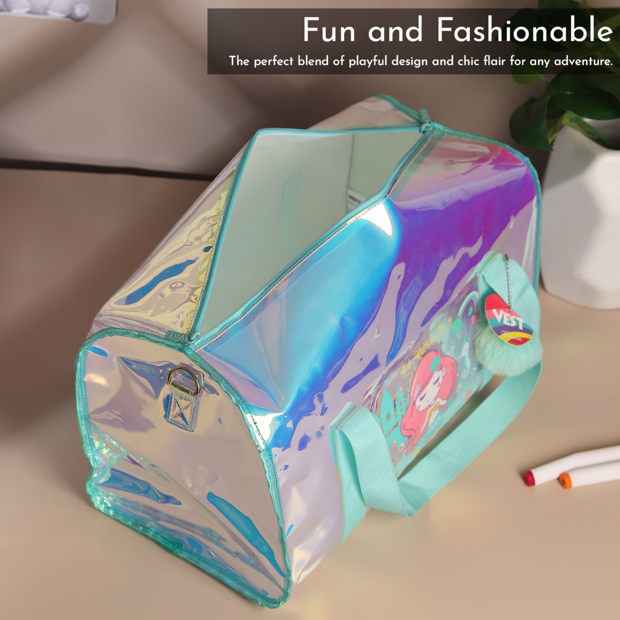 Holographic Travel Bag Online Radiantridge MyneeMoe