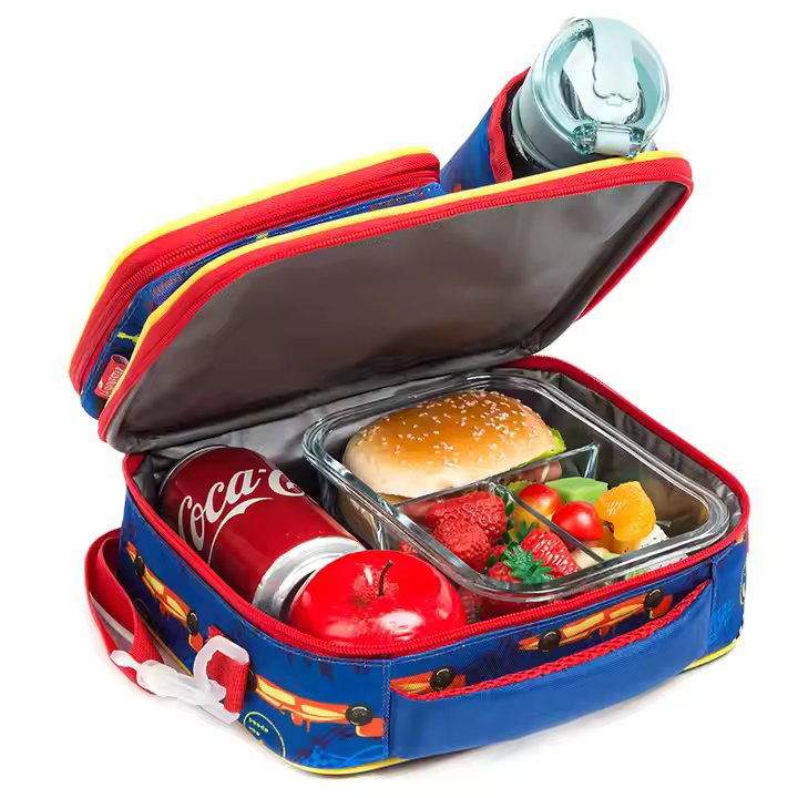 Buy MyneeMoe Foodie Friend Insulated Lunch Bag – Durable School & Travel Lunch Tote (Formula Flyer) - Lunch Bag at MyneeMoe Online In India