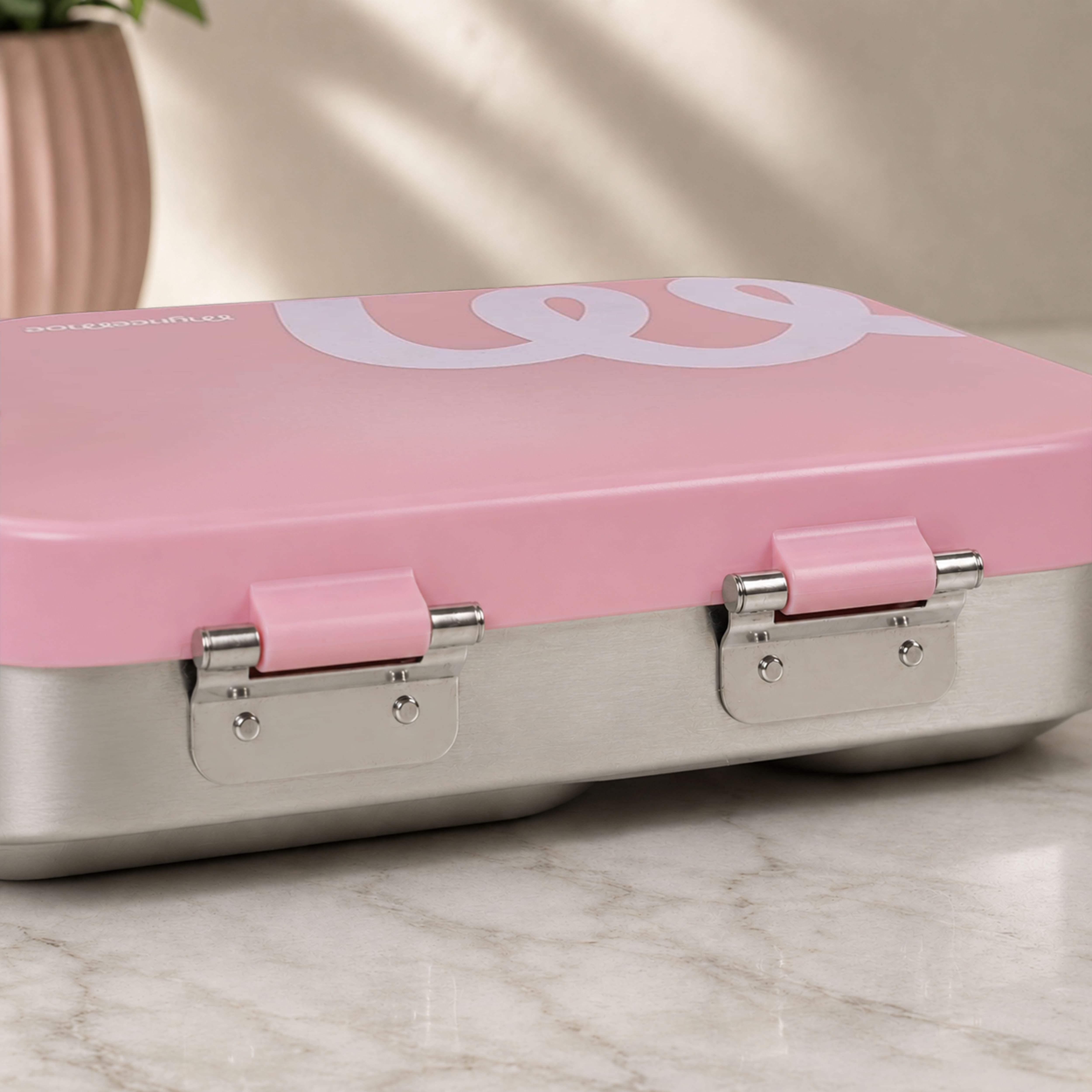 Buy MyneeMoe Cubix Stainless Steel Bento Lunch Box - Signature - at MyneeMoe Online In India