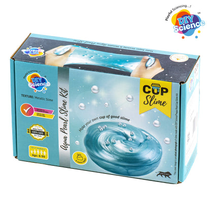 Buy Diy Science Aqua Pearl Cup Slime Kit (Texture Metallic Slime) at Myneemoe Online In India