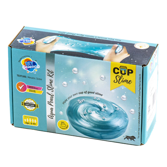 Buy DIY Science Aqua Pearl Cup Slime Kit (Texture: Metallic Slime) at Myneemoe Online In India