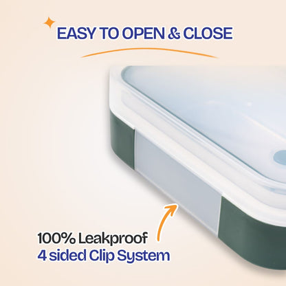 Buy MyneeMoe Meal Station 2 Jumbo Compartment Stainless Steel Bento Lunch Box with Bag - Lunch Box at MyneeMoe Online In India