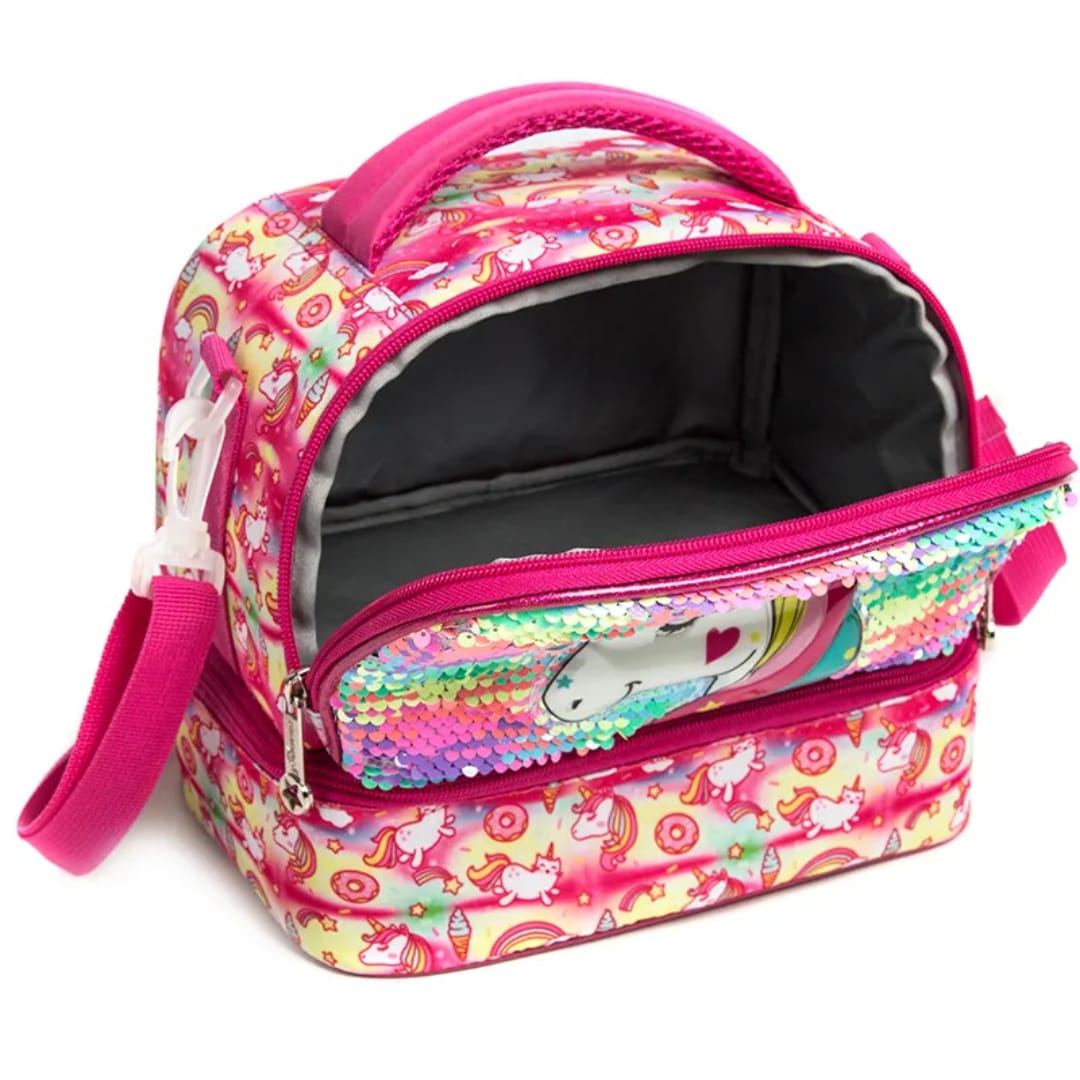 Buy MyneeMoe ChillMate Insulated Lunch Bag – Spacious, Durable & Waterproof With Dual Compartments (Unicorn) - Lunch Bag at MyneeMoe Online In India