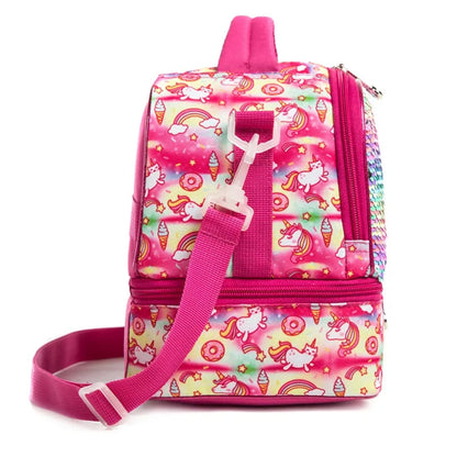 Buy MyneeMoe ChillMate Insulated Lunch Bag – Spacious, Durable & Waterproof With Dual Compartments (Unicorn) - Lunch Bag at MyneeMoe Online In India