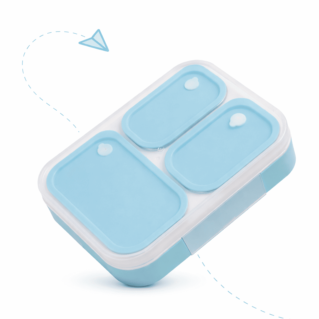 Buy MyneeMoe MyneeMoe Kosta-3 Stainless Steel Insulated Lunch Box Blue - Lunch Box at MyneeMoe Online In India