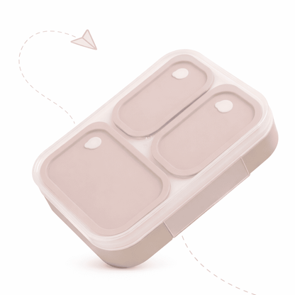 Buy MyneeMoe MyneeMoe Kosta-3 Stainless Steel Insulated Lunch Box Beige - Lunch Box at MyneeMoe Online In India