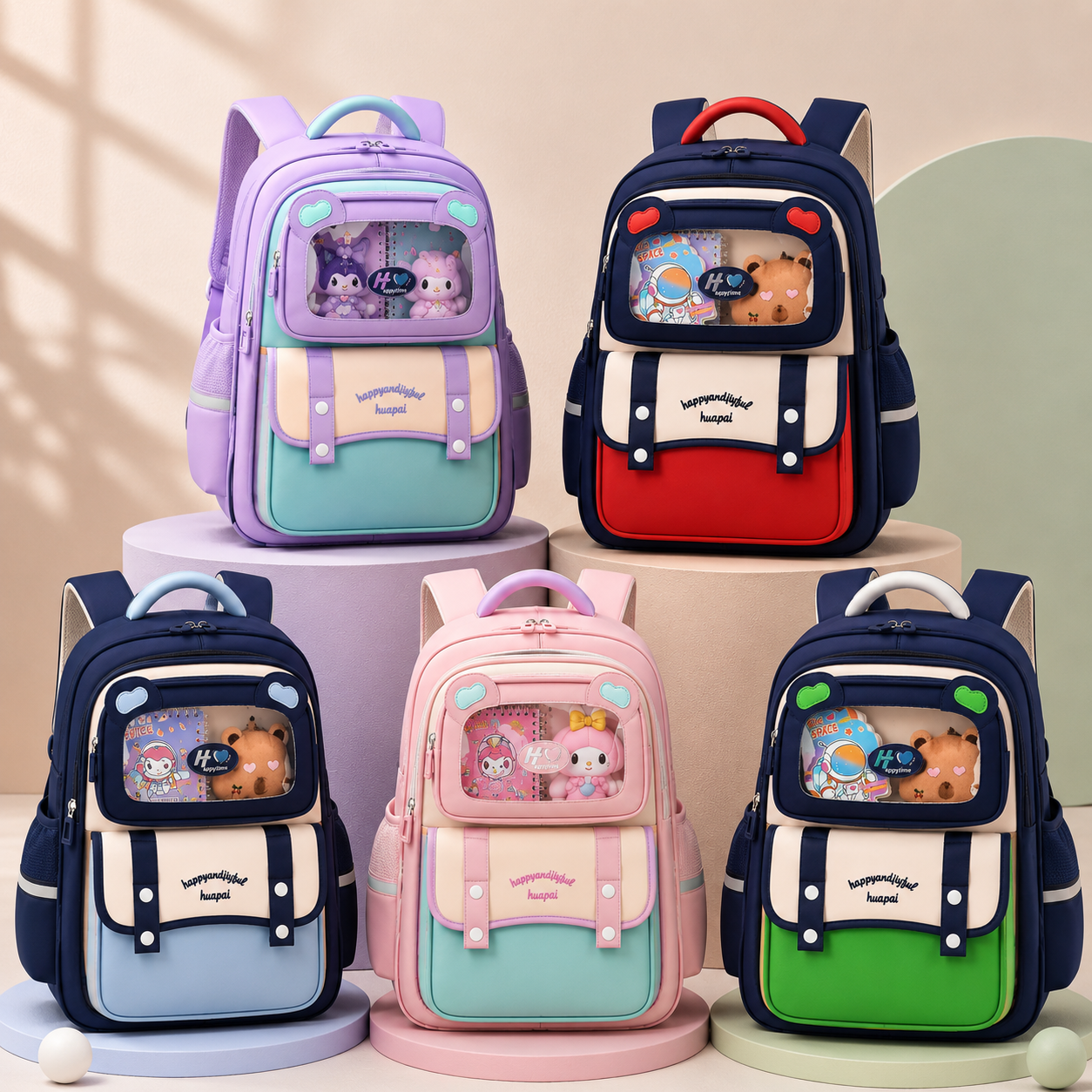 Buy MyneeMoe Explorer Kids School Backpack – Water-Resistant & Spacious School Bag (Age 4–6Y) - School Bag at MyneeMoe Online In India