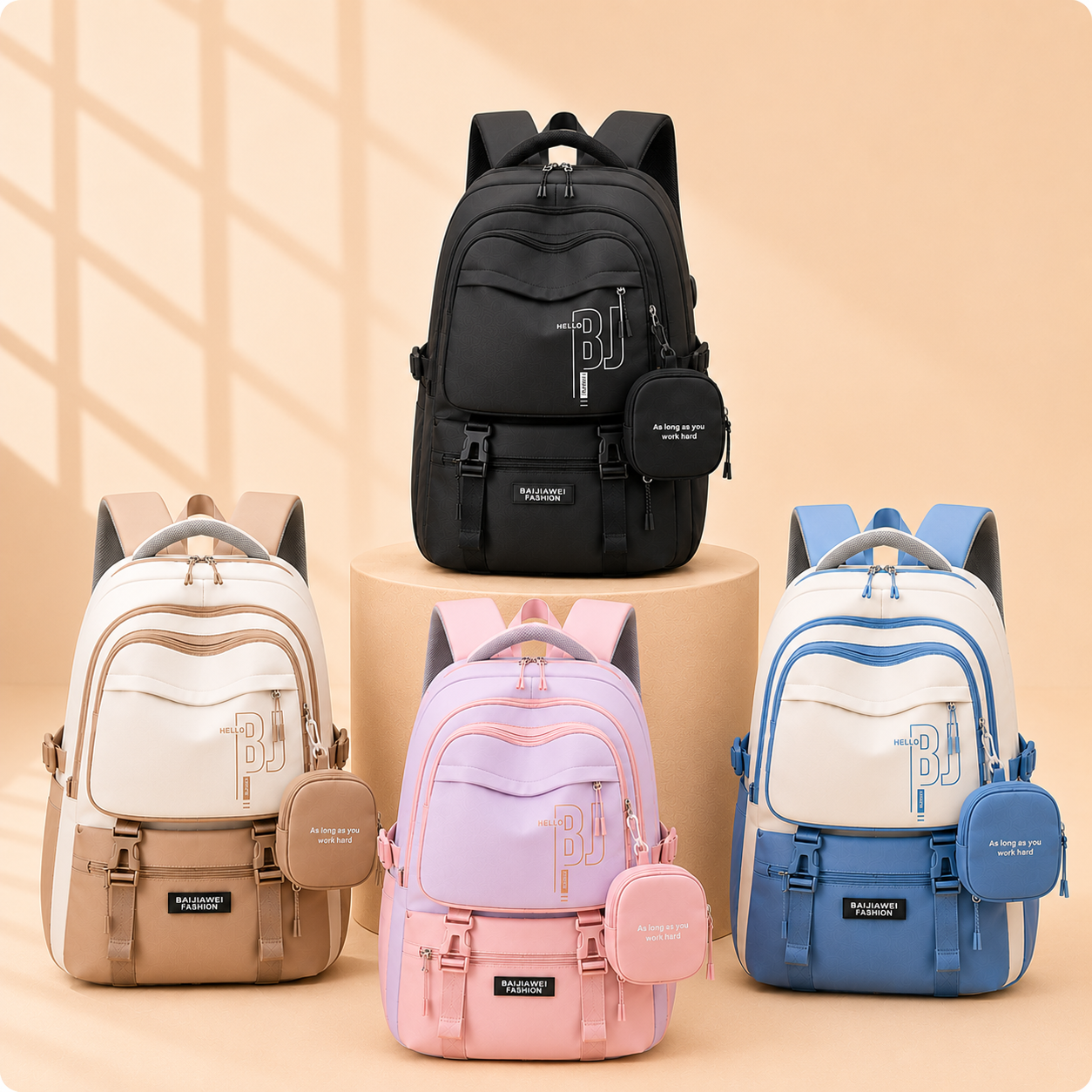 Buy MyneeMoe CampusPro Kids Backpack – Durable, Stylish & Spacious School Bag (Age 11-16Y) - at MyneeMoe Online In India