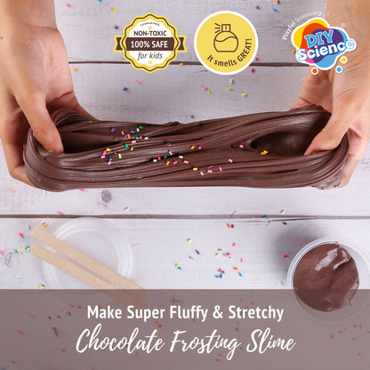 Buy Diy Science Chocolate Frosting Cup Slime Kit (Texture Butter Slime) at Myneemoe Online In India