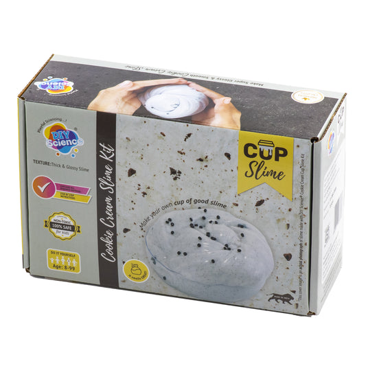 Buy DIY Science Cookie Cream Cup Slime Kit (Texture: Thick & Glossy Slime) at Myneemoe Online In India