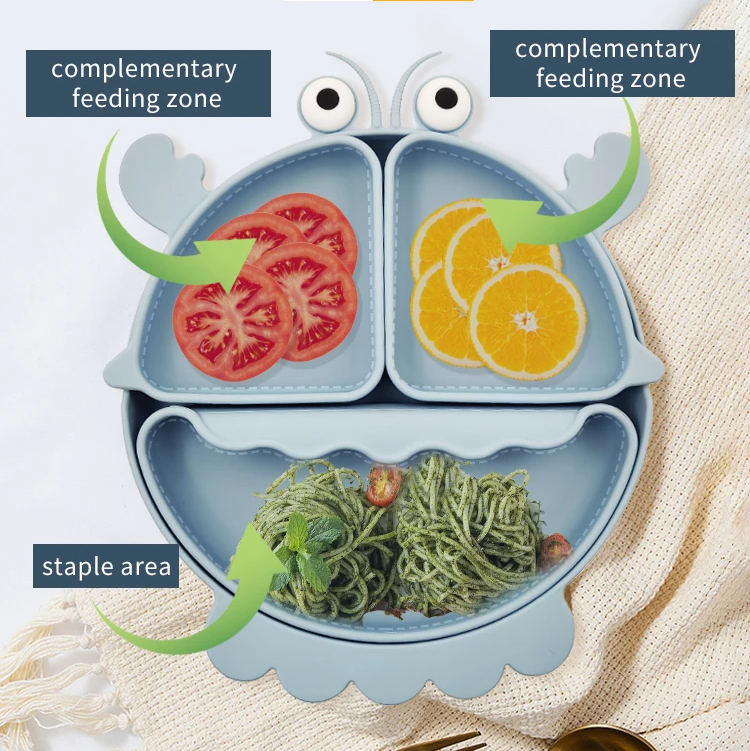 Buy MyneeMoe Crayfish Silicone Feeding Set – Fun, Safe, Anti-Slip Essentials for Baby Mealtime - Baby Feeding Set at MyneeMoe Online In India