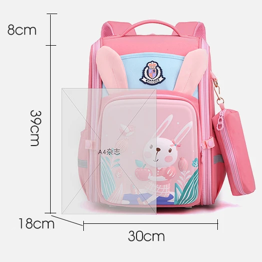 Buy Blush Bunny 3D Backpack at Myneemoe Online In India