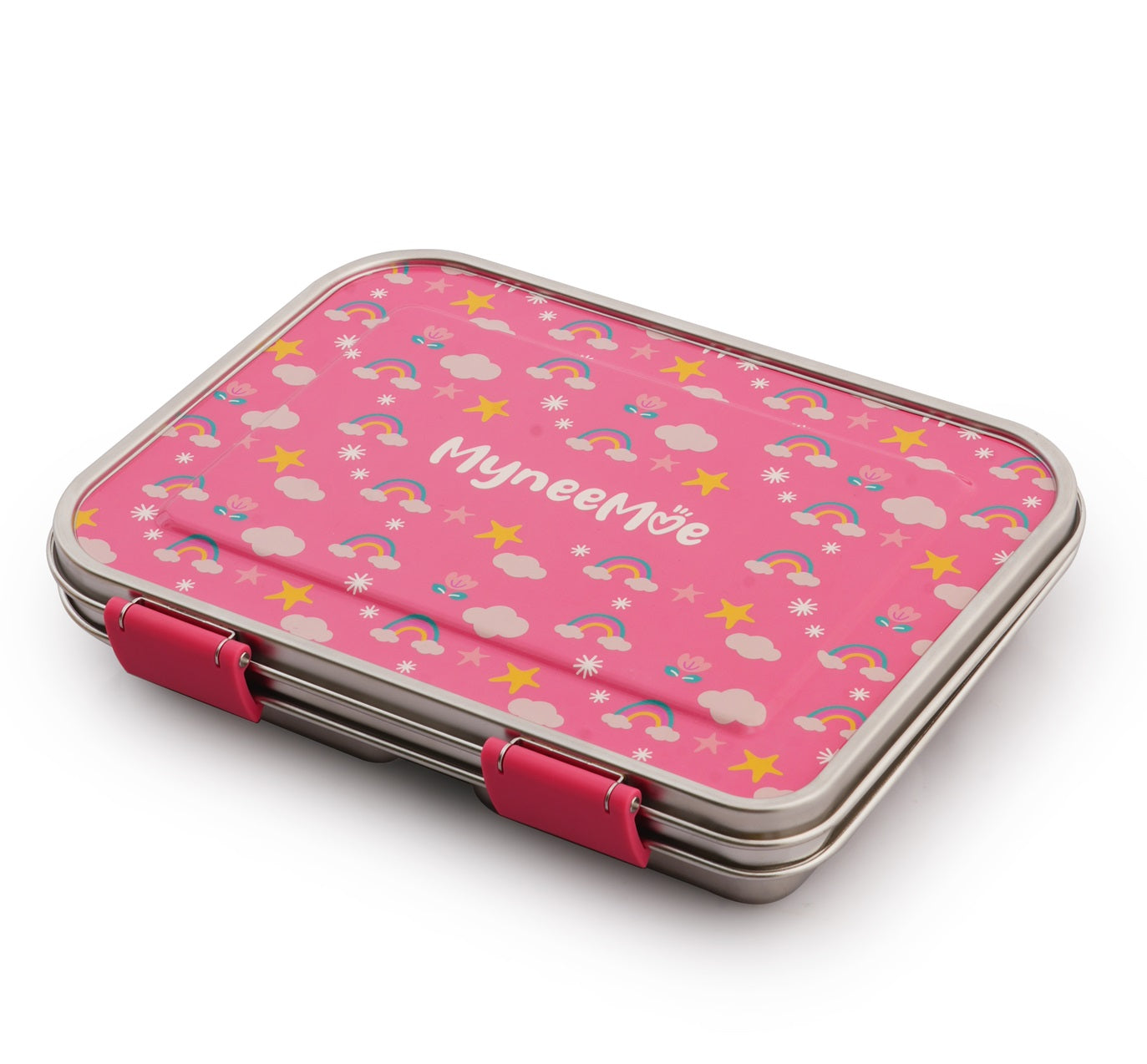 Buy MyneeMoe MyneeMoe Prime Bento Pro – Stainless Steel Lunch Box, Sleek & Durable Pink - Lunch Box at MyneeMoe Online In India