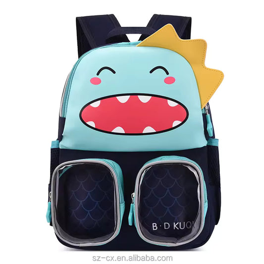 Buy Trendy Cartoon Character Backpack for Kindergarten With Front Pockets at Myneemoe Online In India