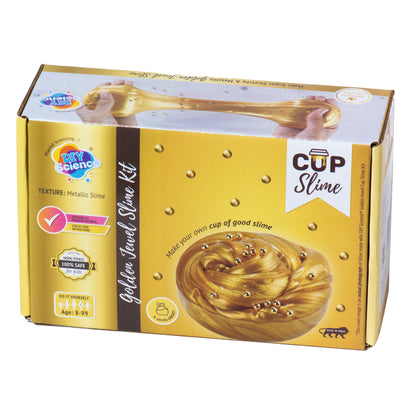 Buy Diy Science Golden Jewel Cup Slime Kit (Texture Metallic Slime) at Myneemoe Online In India