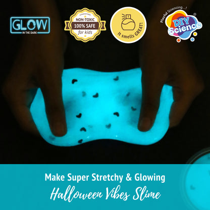 Buy Diy Science Halloween Vibes Cup Slime Kit (Texture Glow in the Dark Slime) at Myneemoe Online In India