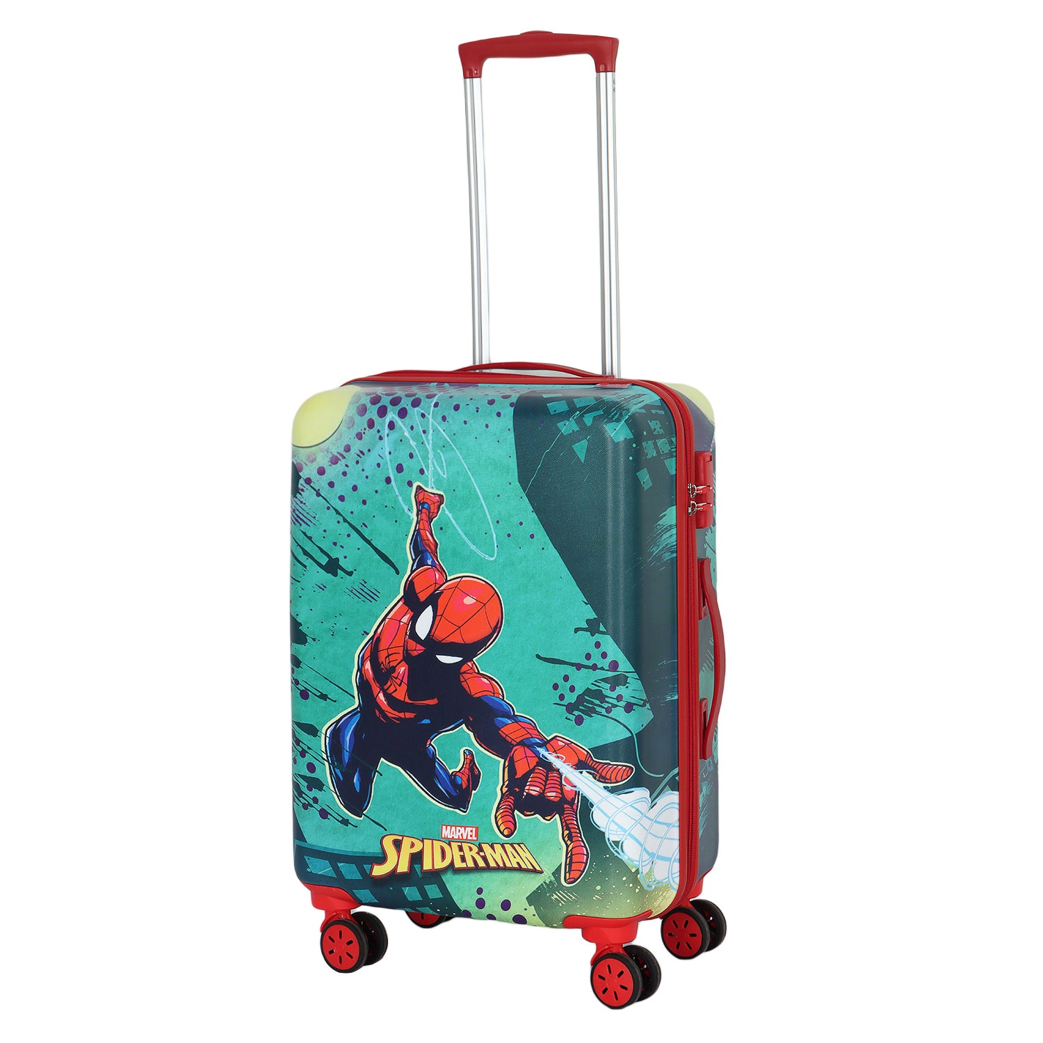 Marvel Spider-Man Kids Trolley Bags for Travel – Stylish Rolling Luggage for Young Heroes