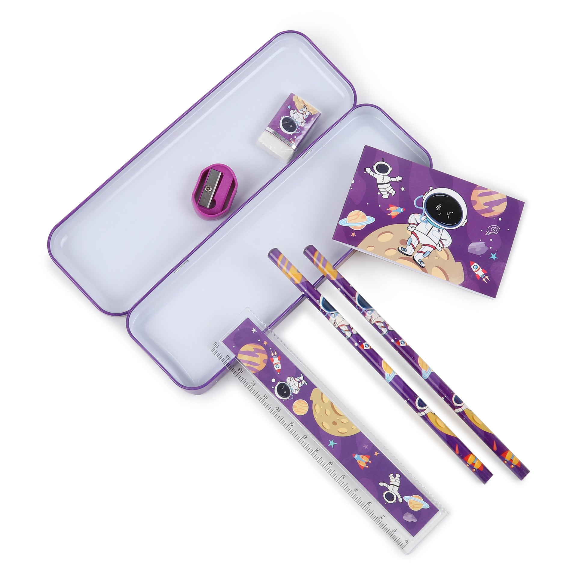 Buy Cute Little "SPACE" Theme Stationery Set (Pack Of 1) at MyneeMoe Online In India