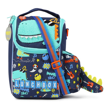 Buy Vest Thermal Lunch Bag for Kids - Two Layer Insulated Cooler Bag Dino at MyneeMoe Online In India